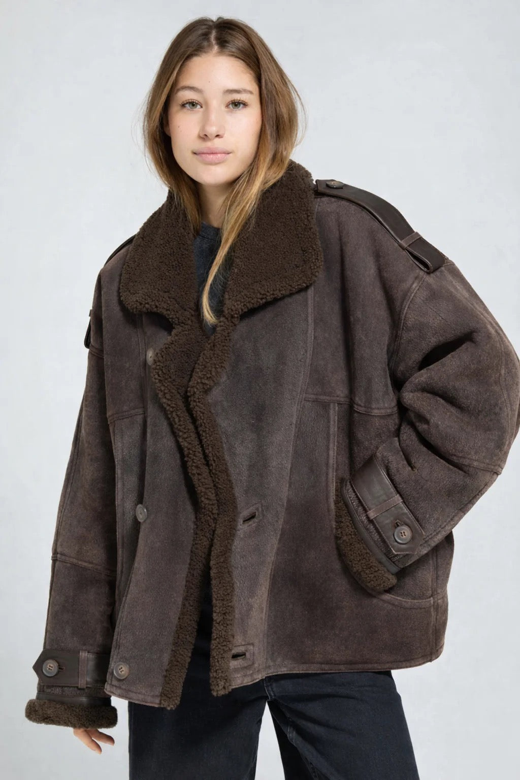 Veste Élise Shearling Heritage