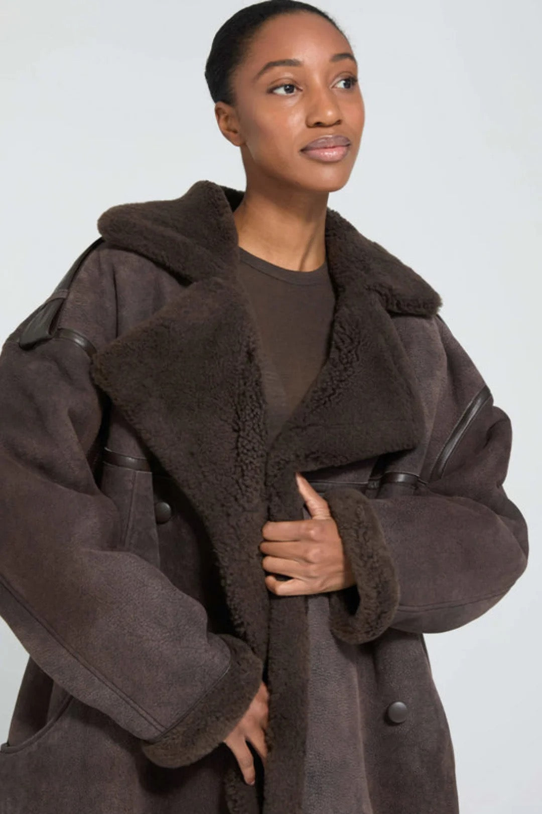 Manteau Léa Shearling