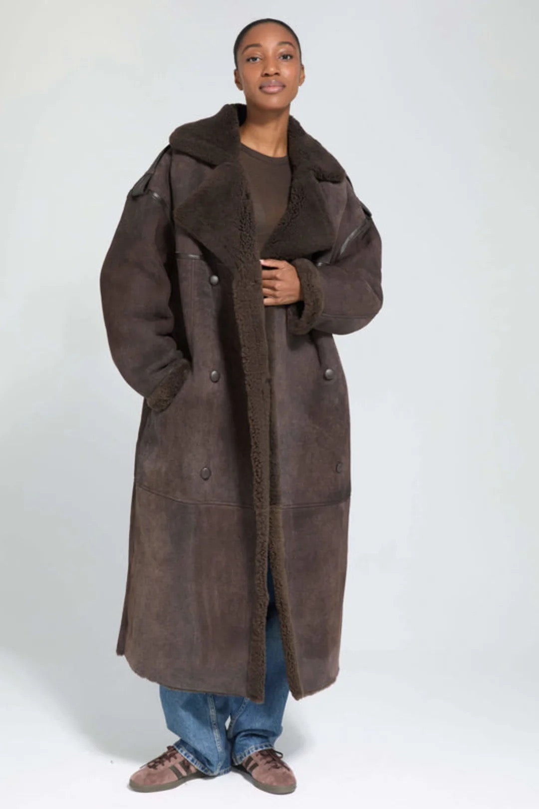 Manteau Léa Shearling
